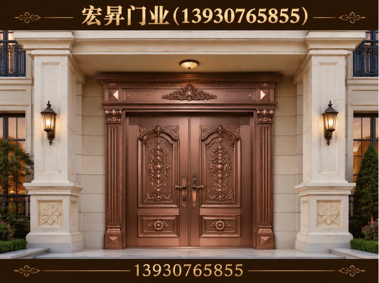 任丘市高端定制大门展示图